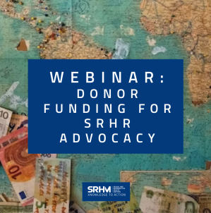 Webinar: Donor funding for SRHR advocacy